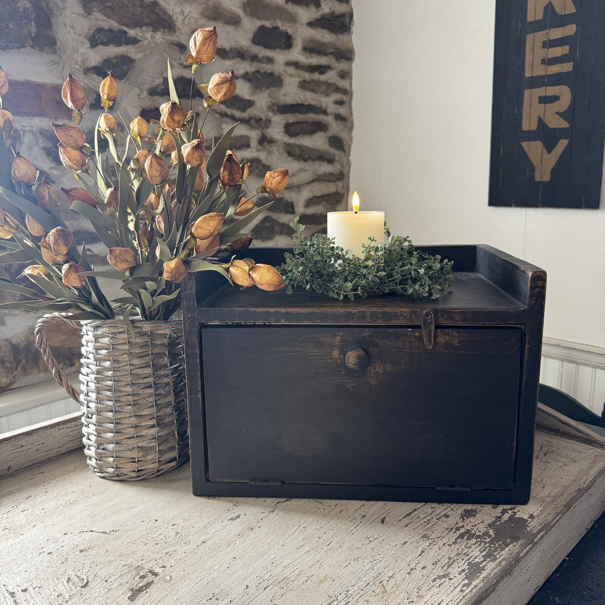 Bread Box Cabinet – Red Fox Pri