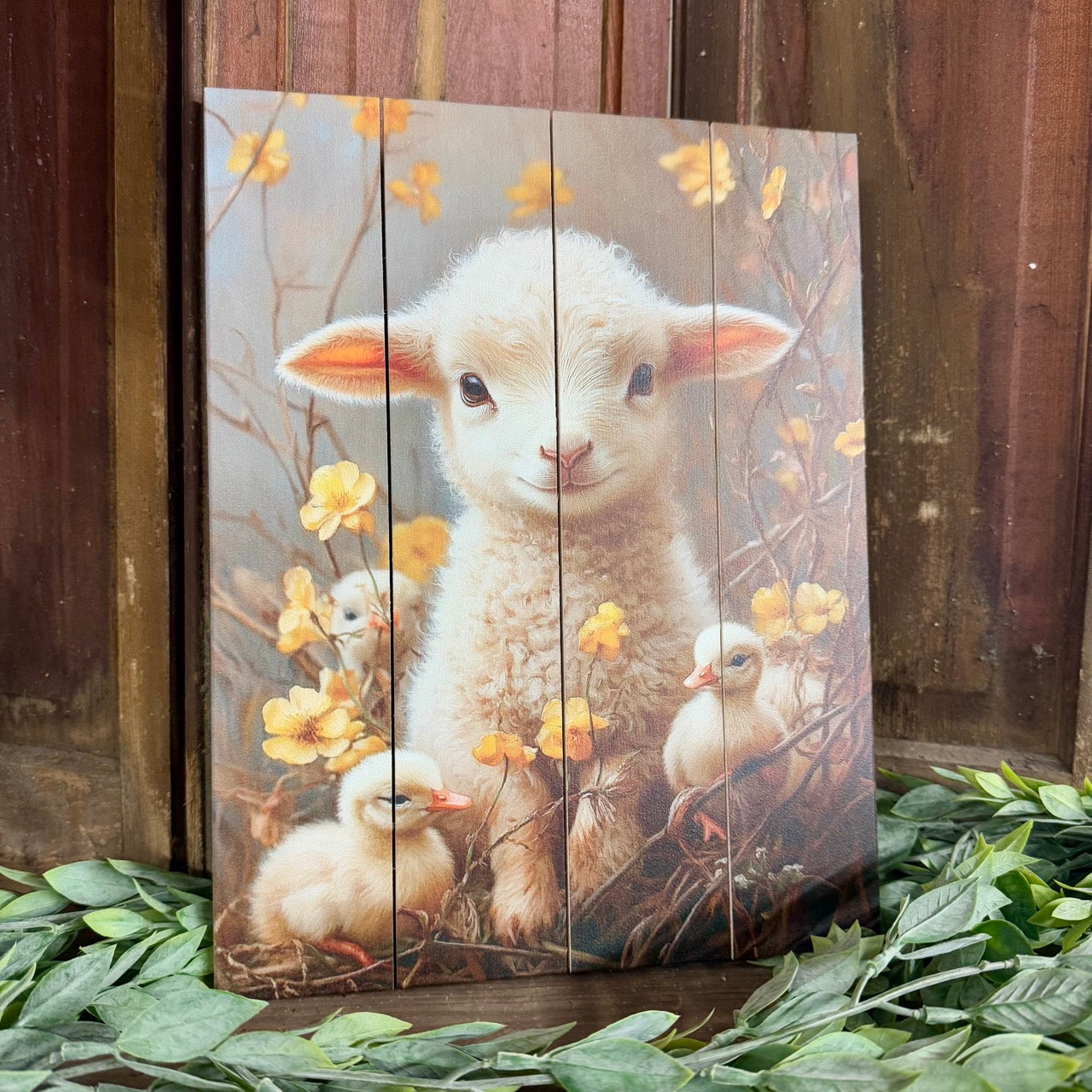 Lamb - Wooden Sign