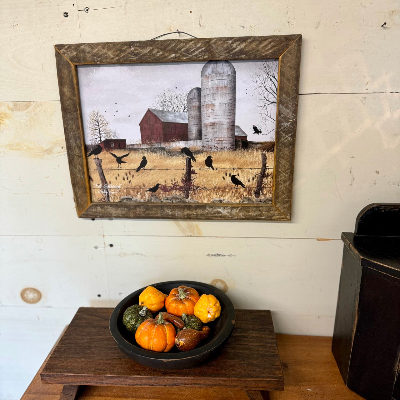 Billy Jacob's Fall Gathering  - Framed Art