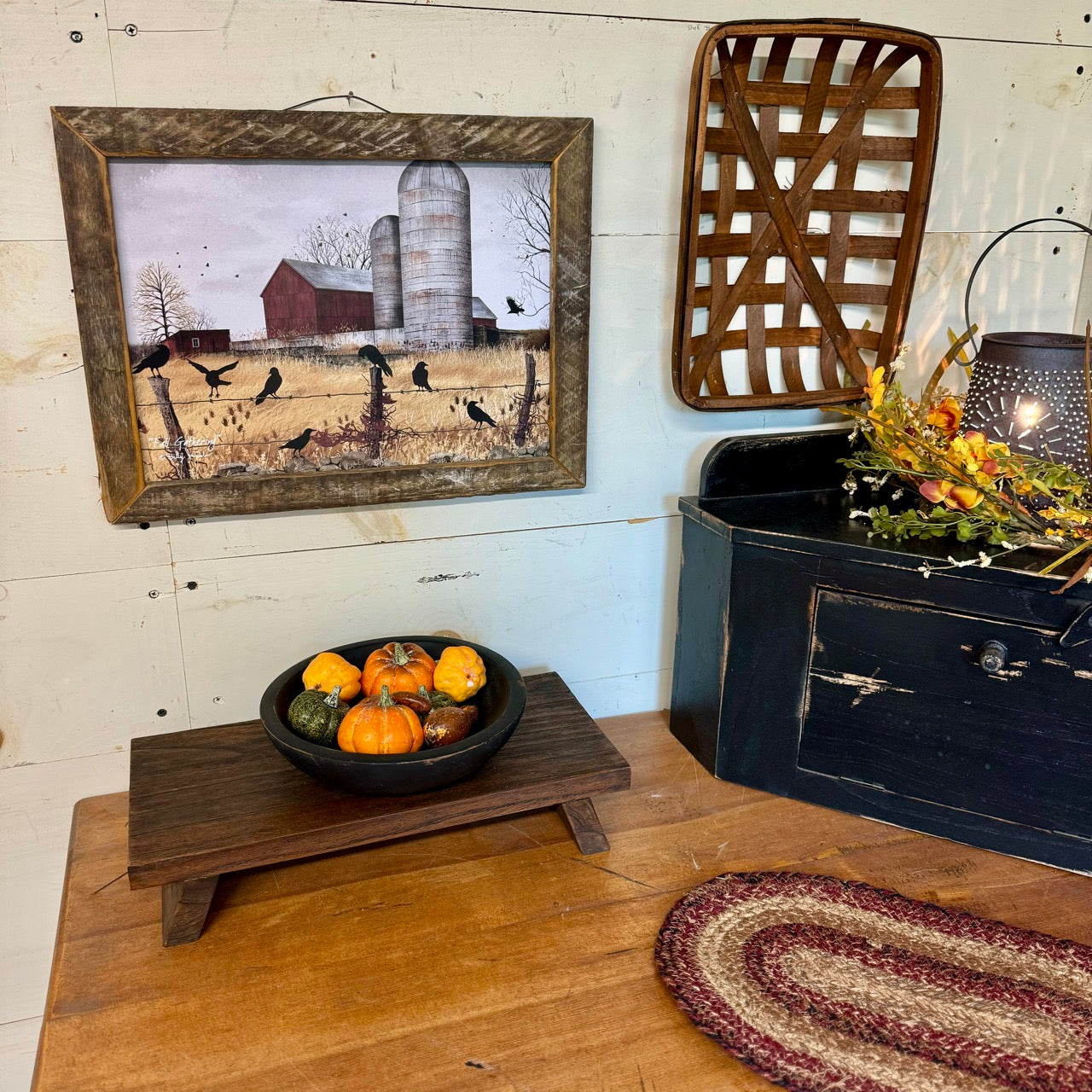 Billy Jacob's Fall Gathering  - Framed Art