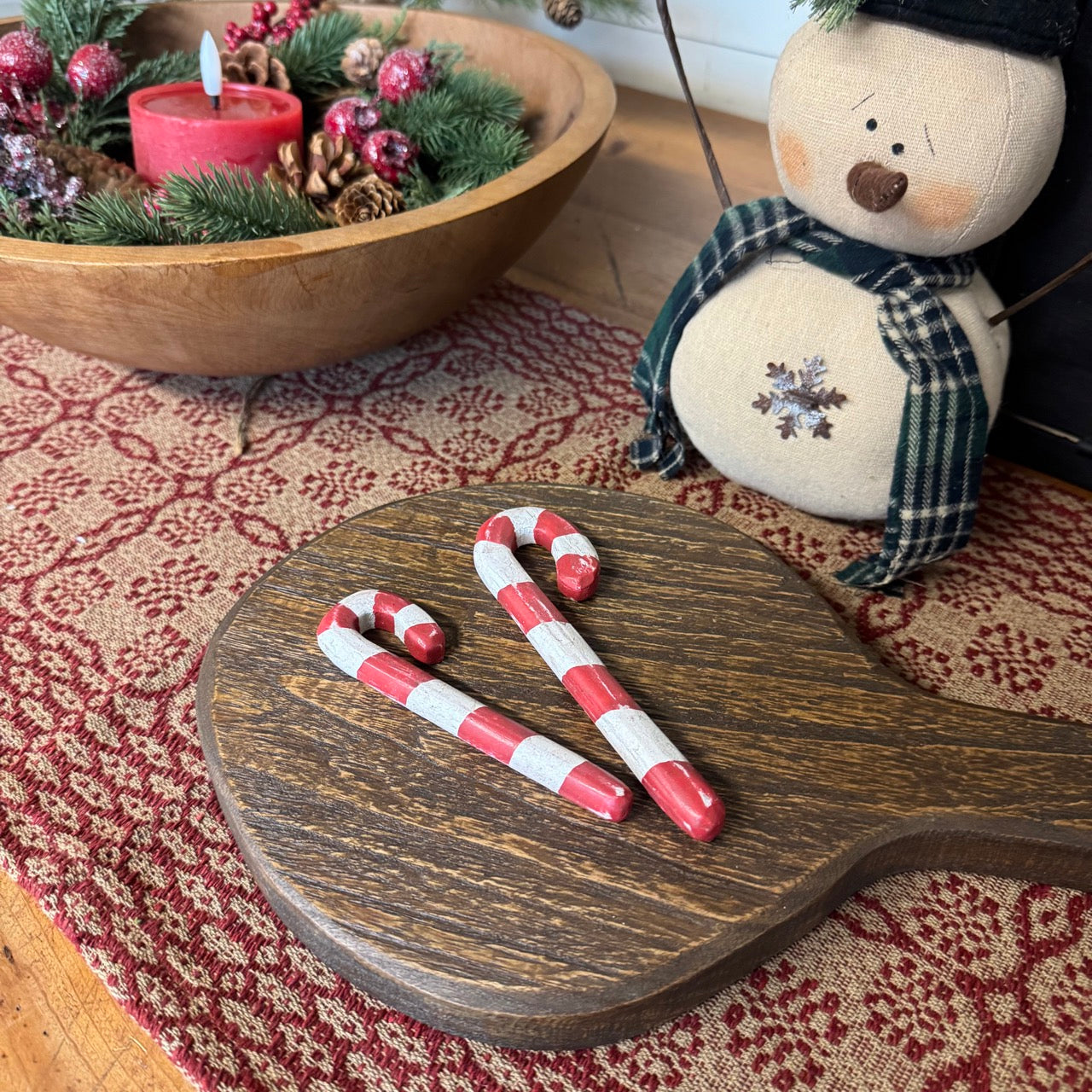 Antique Candy Canes - Set of 2
