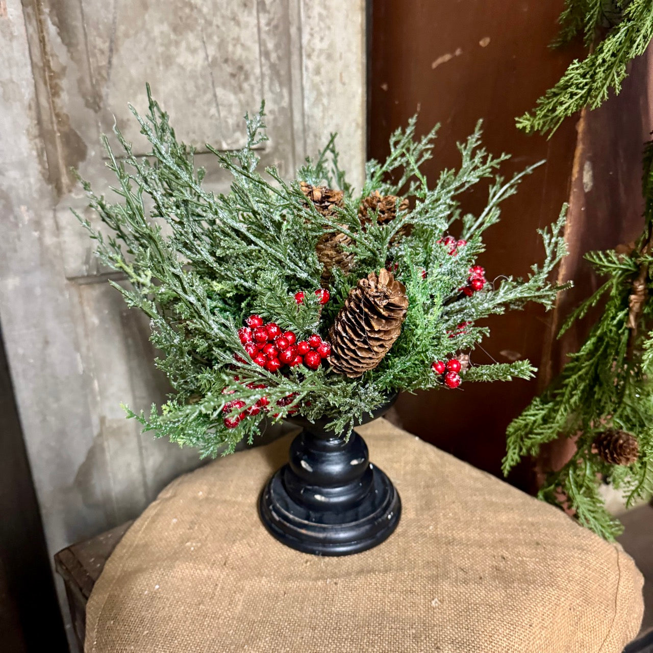 Glistening Cedar  - Half Sphere