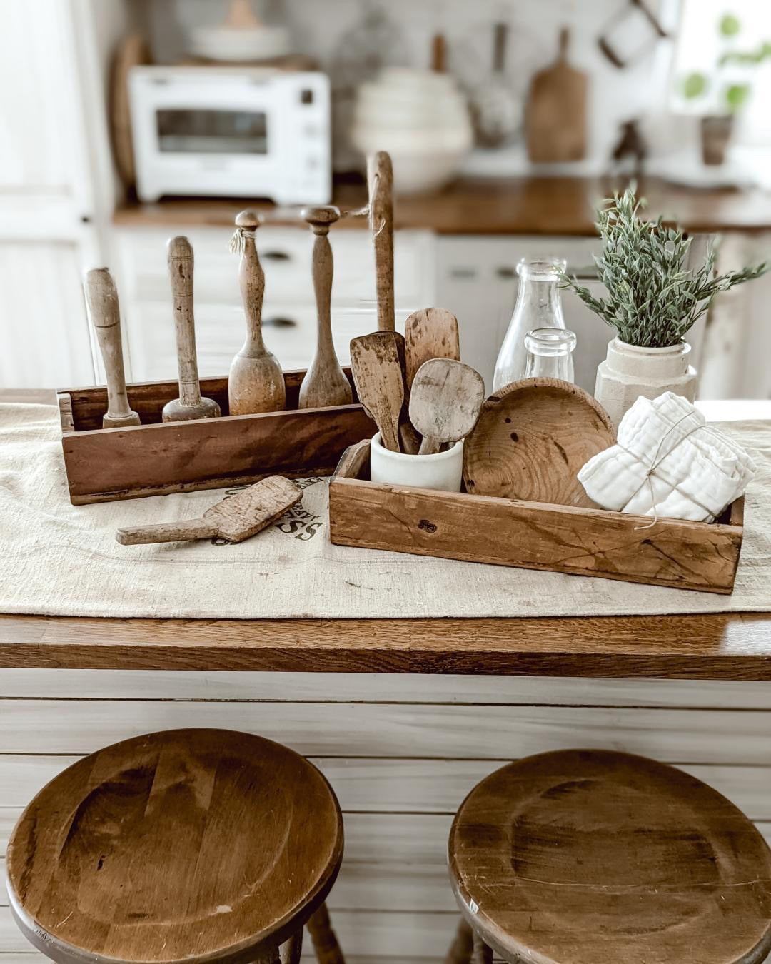 Reclaimed Wooden Boxes | Set of 3 w/ FREE Floral!