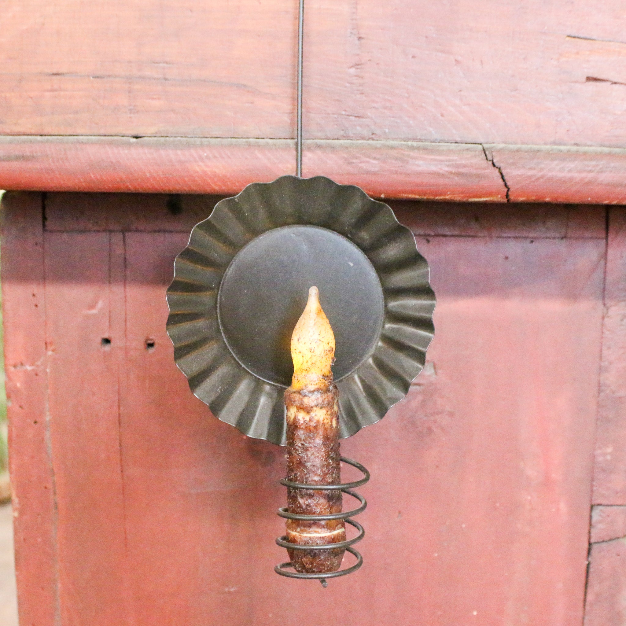 4" Brown Timer Taper - Set of 2