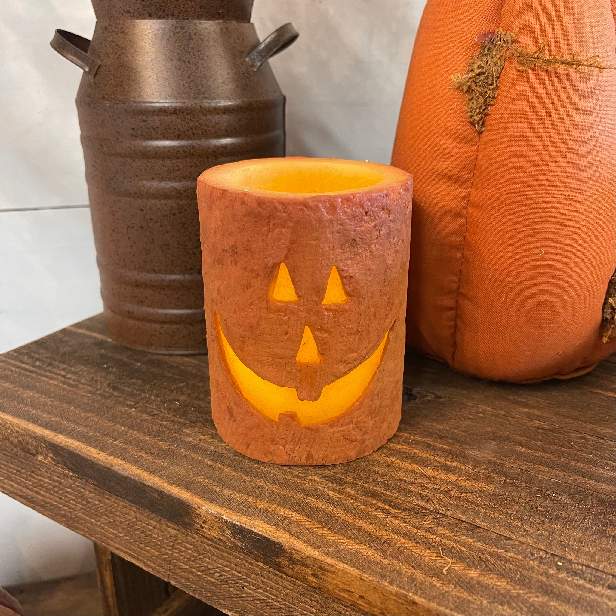 Jack O'Lantern Flameless Candle