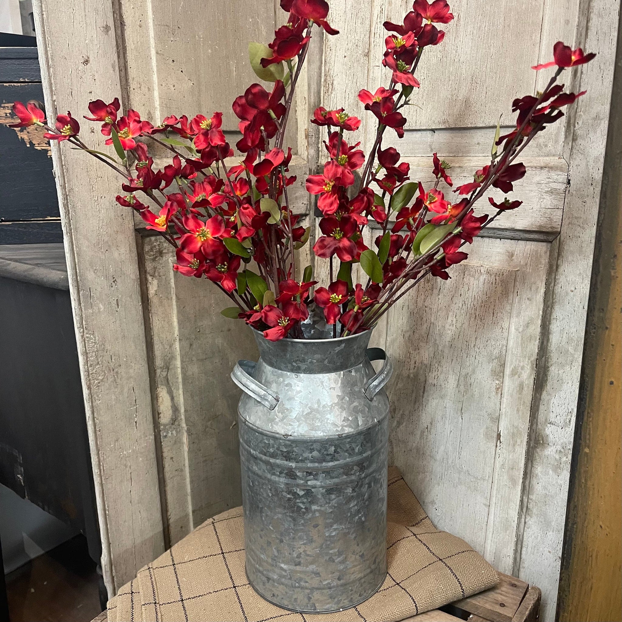 Red Dogwood Flowers - Set of 5 Artificial Spring Plants, Farmhouse Spring Decor, Farmhouse Spring Decorating, New, Spring Decor, Spring Decorating, Spring Farmhouse Decor, Spring Floral, Spring Florals, Spring Flowers, Spring Home Decor, Top Spring Products 
