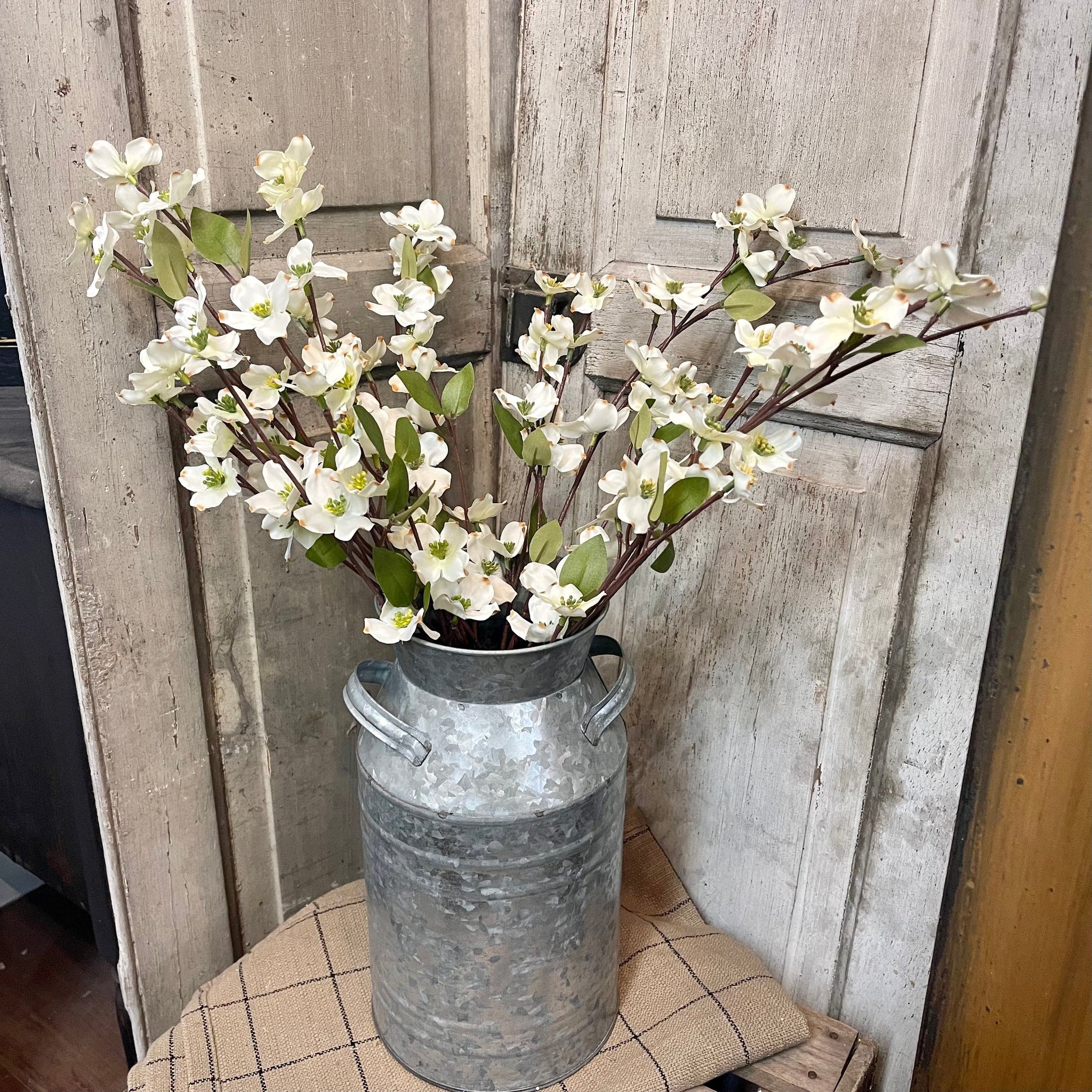 White Dogwood Flowers - Set of 5 Artificial Spring Plants, Farmhouse Spring Decor, Farmhouse Spring Decorating, New, Spring Decor, Spring Decorating, Spring Farmhouse Decor, Spring Floral, Spring Florals, Spring Flowers, Spring Home Decor, Top Spring Products 