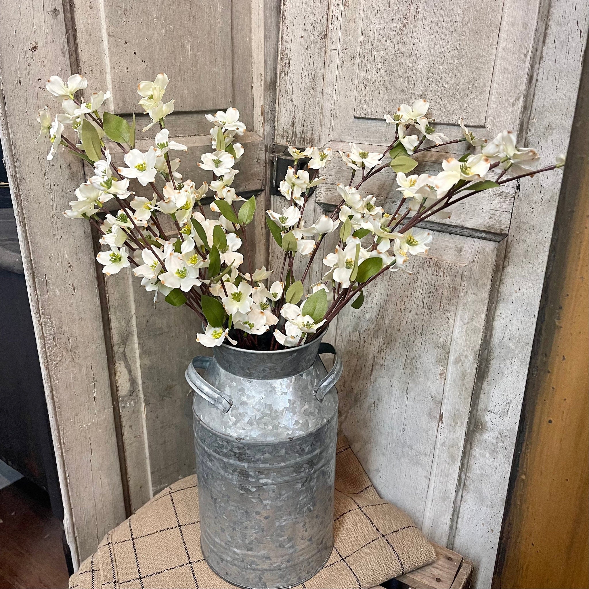 White Dogwood Flowers - Set of 5 Artificial Spring Plants, Farmhouse Spring Decor, Farmhouse Spring Decorating, New, Spring Decor, Spring Decorating, Spring Farmhouse Decor, Spring Floral, Spring Florals, Spring Flowers, Spring Home Decor, Top Spring Products