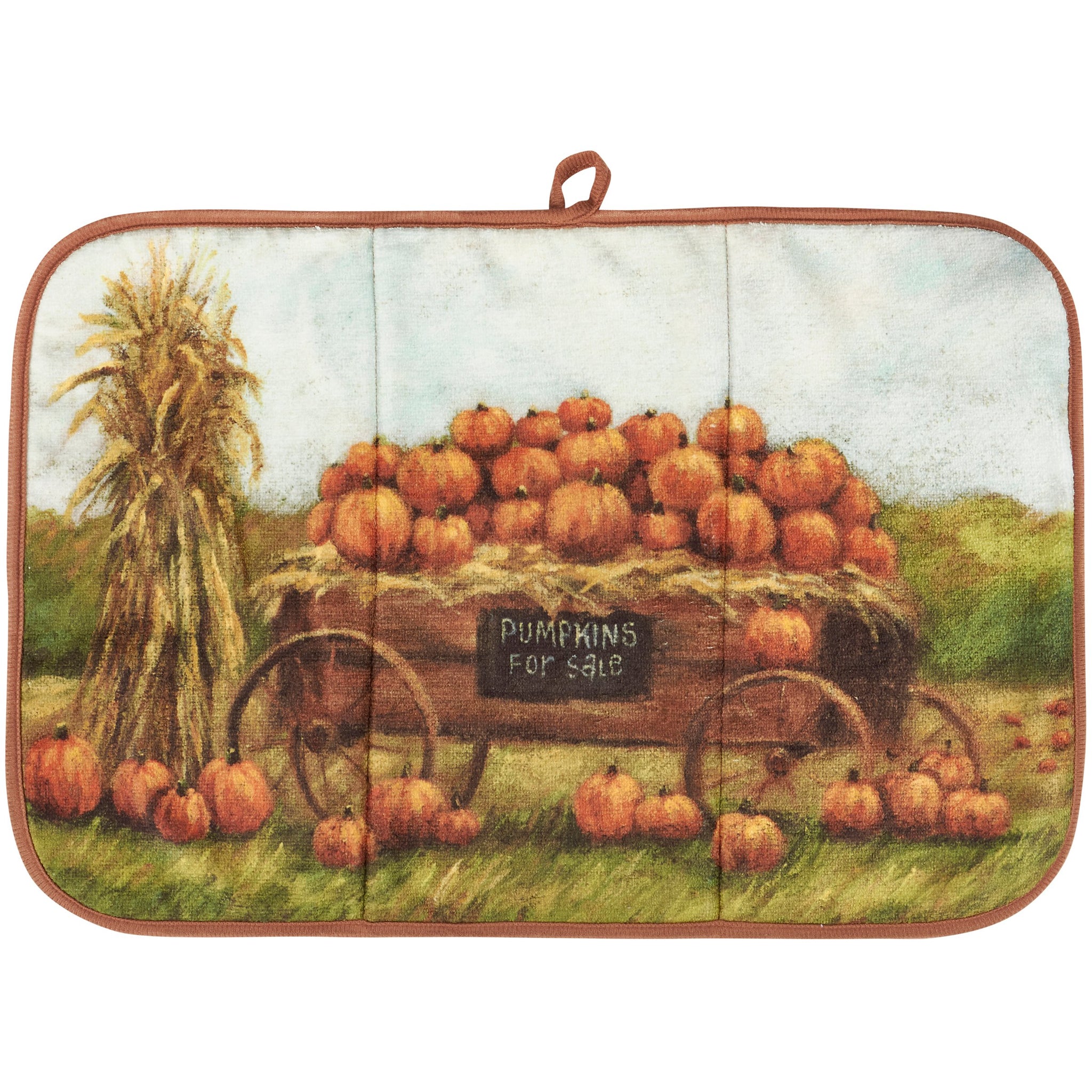 Pumpkin Wagon - Drying Mat