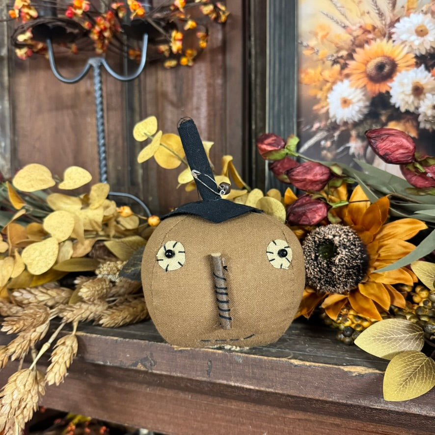 "Spookly" the Pumpkin Head Sitter