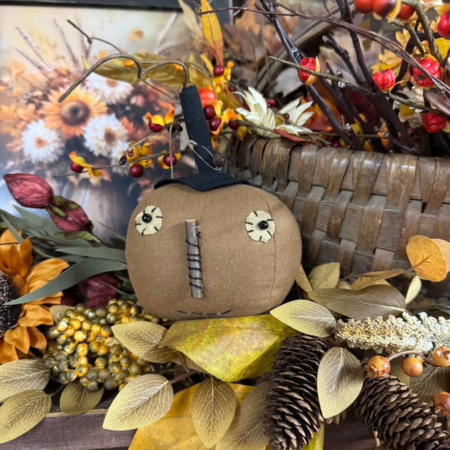 "Spookly" the Pumpkin Head Sitter