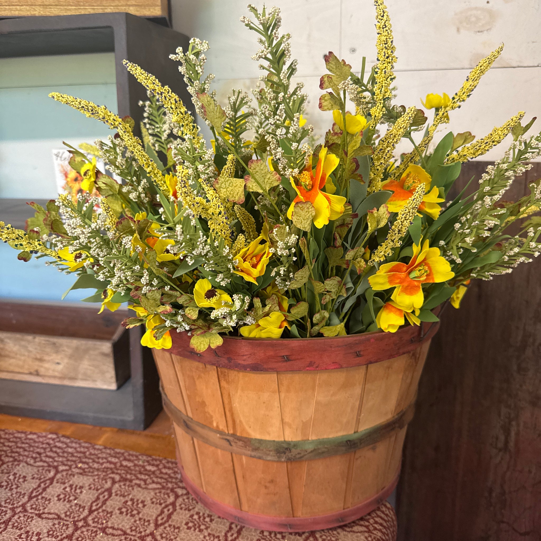 Golden Harvest Flowers - Set of 2 Picks