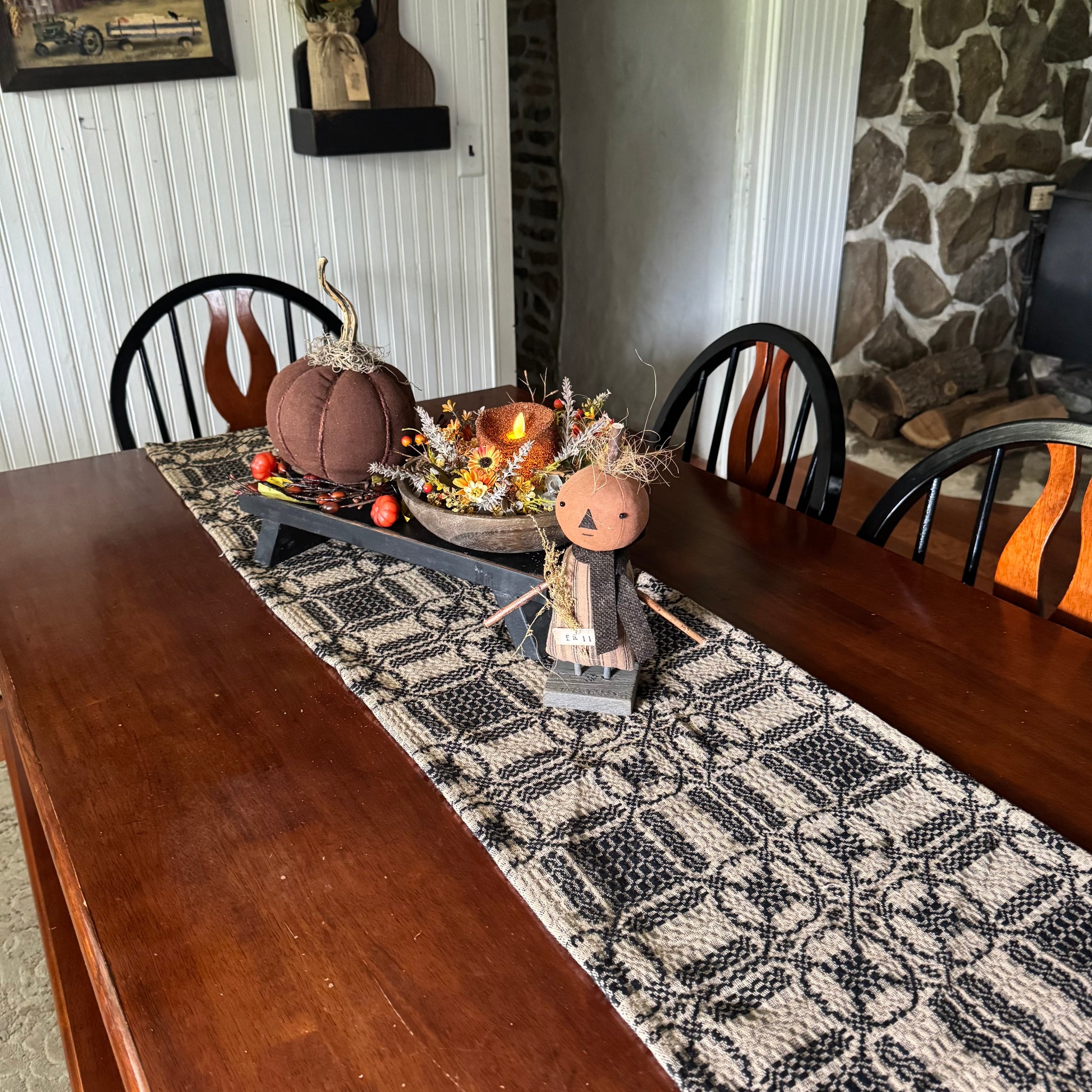 Black Smith Table Runner