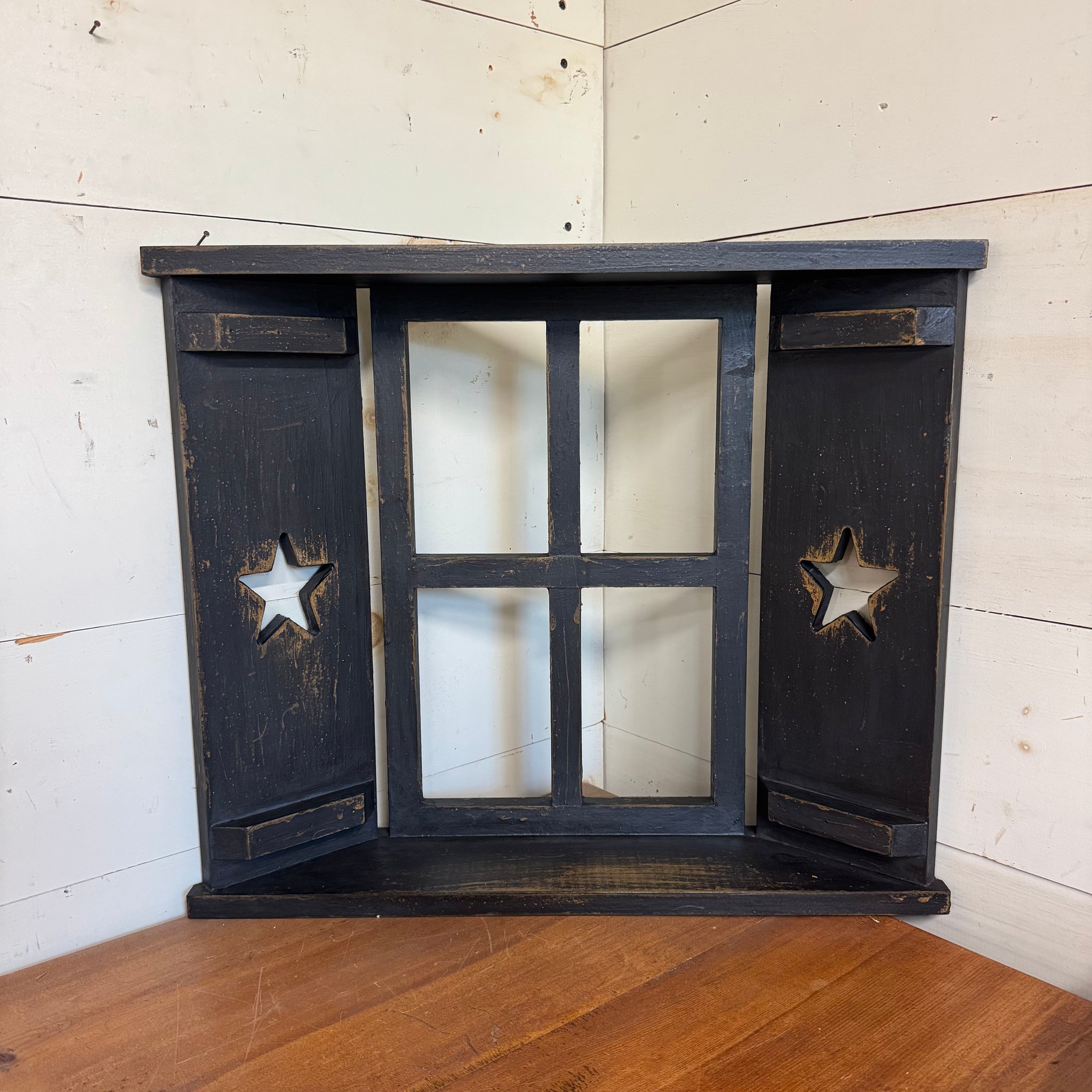 Window w/Shutters - Decorative Accent