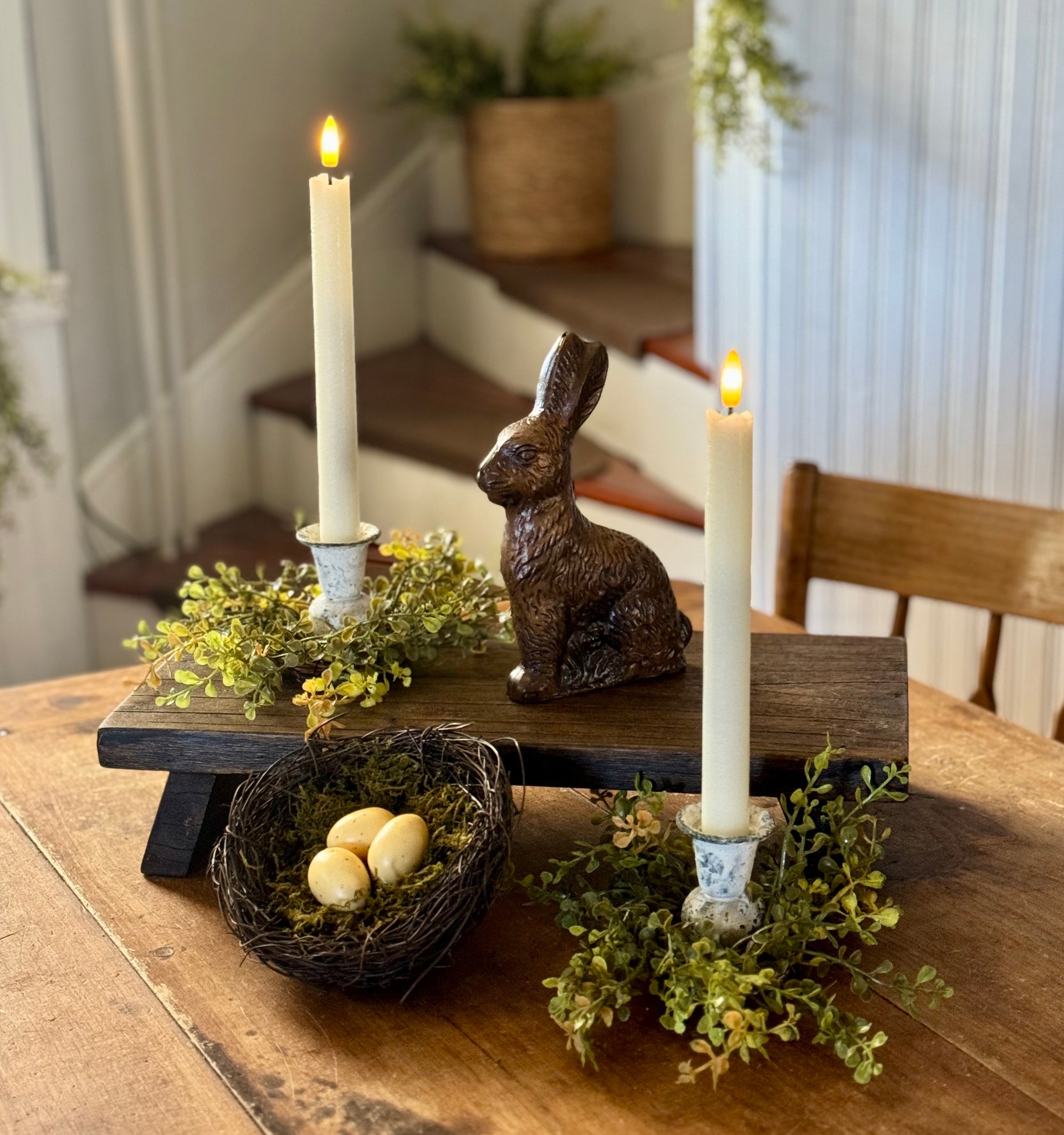 Decorative Table Riser Rustic Brown Table Riser – Red Fox Primitives