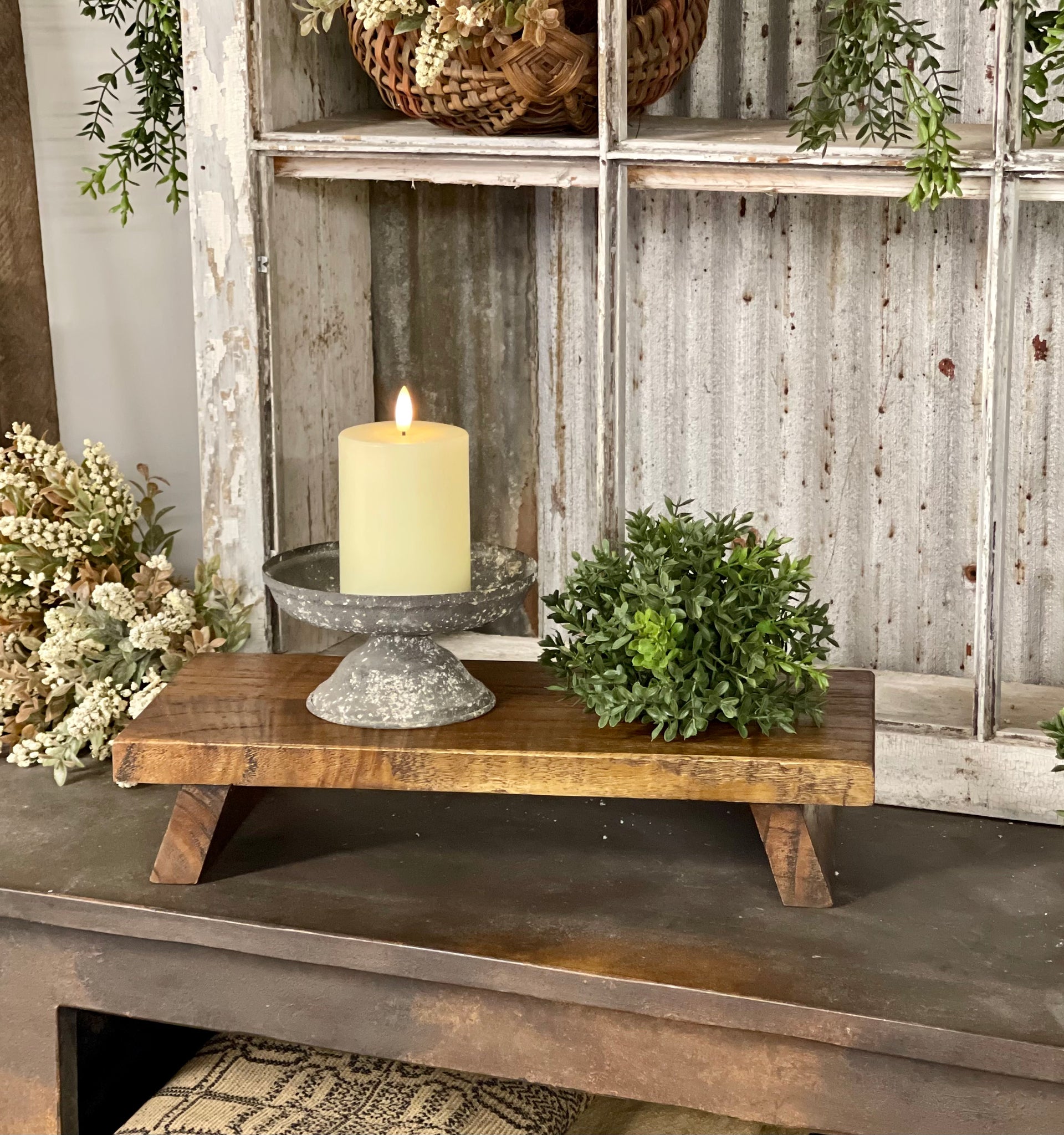 Rustic Brown Table Riser - FREE Gift Included - Limited Time! – Red Fox ...