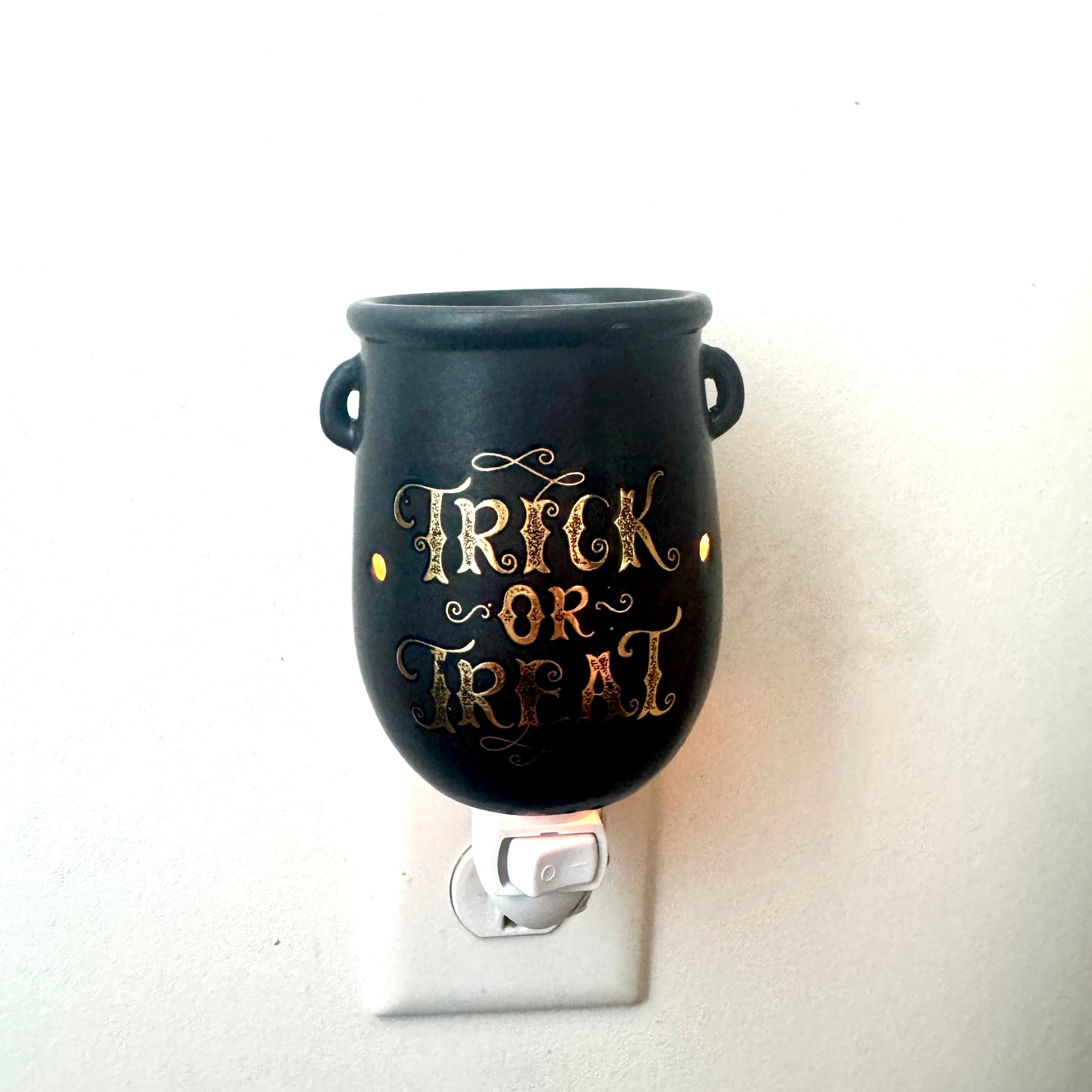 Spooky Cauldron Plug-In Wax Warmer