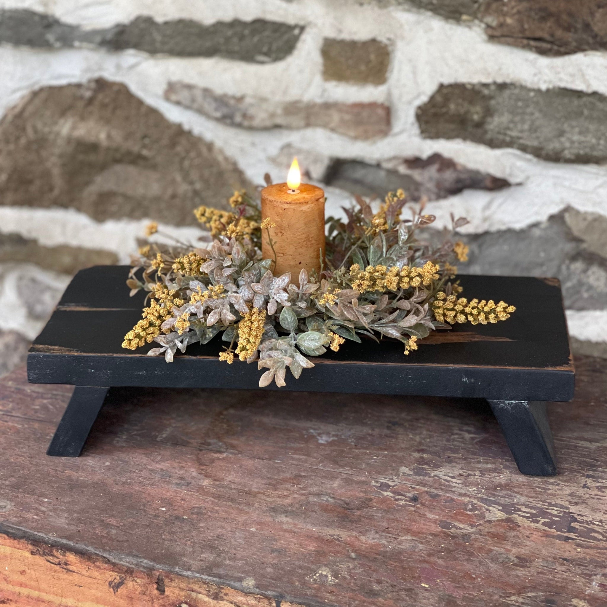 Fall Timer Candle w/ Mustard Floral Ring Country Fall Decor, Fall, Fall Decor, Fall Decorating, Fall Decorating Ideas, Farmhouse Fall Decor, New, Primitive Fall Decor, Rustic Fall Decor Fall Timer Candle w/ Mustard Floral Ring Country Fall Decor, Fall, Fall Decor, Fall Decorating, Fall Decorating Ideas, Farmhouse Fall Decor, New, Primitive Fall Decor, Rustic Fall Decor 