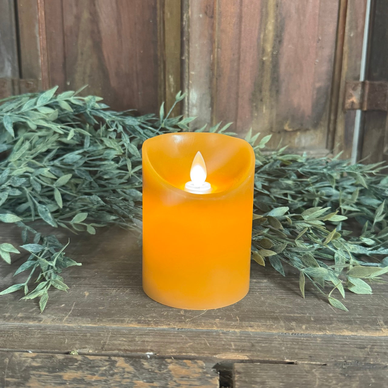 Carmel Corn Flicker Pillar