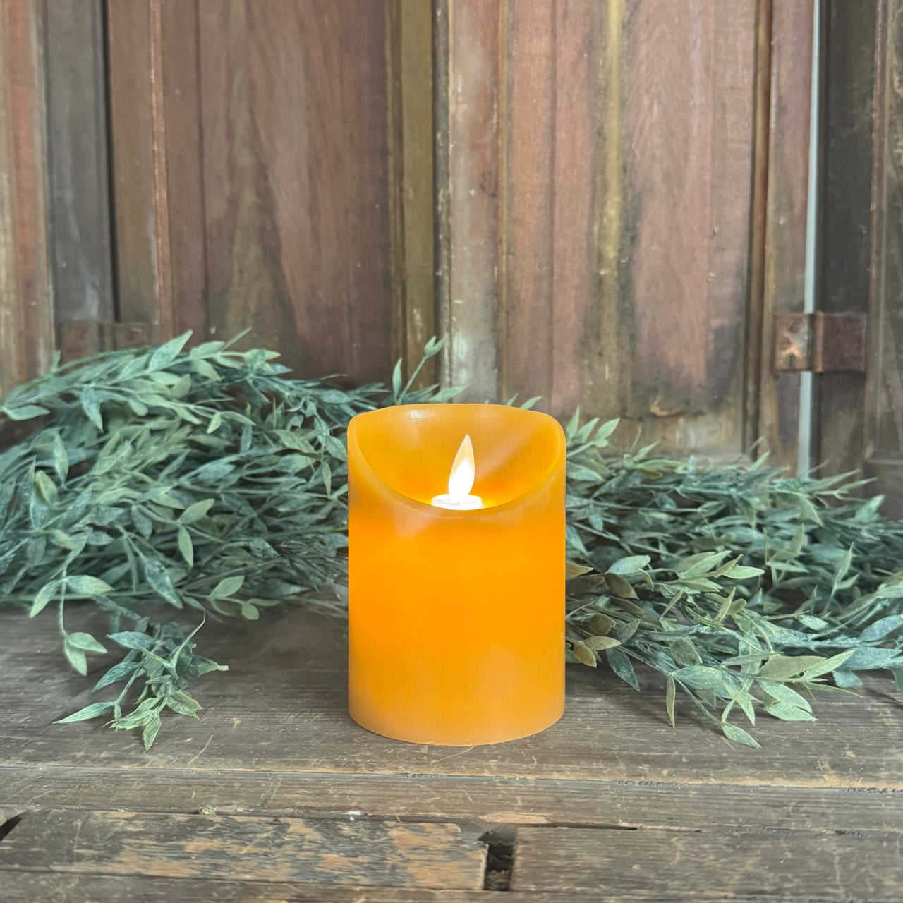 Carmel Corn Flicker Pillar