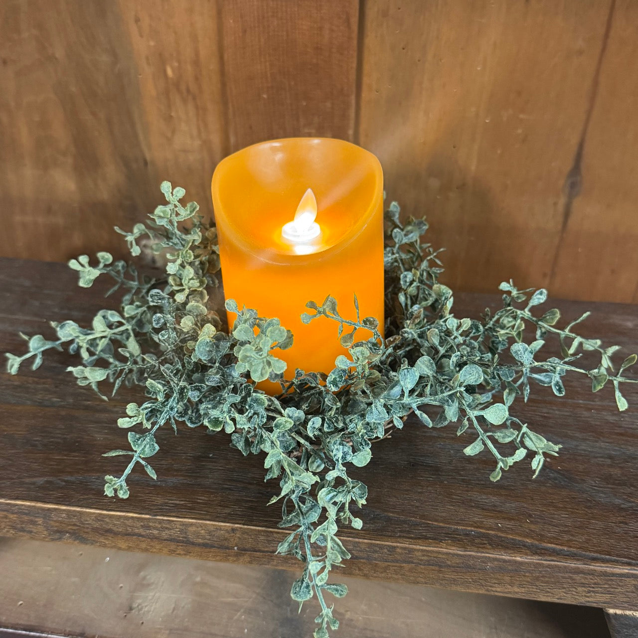 Carmel Corn Flicker Pillar