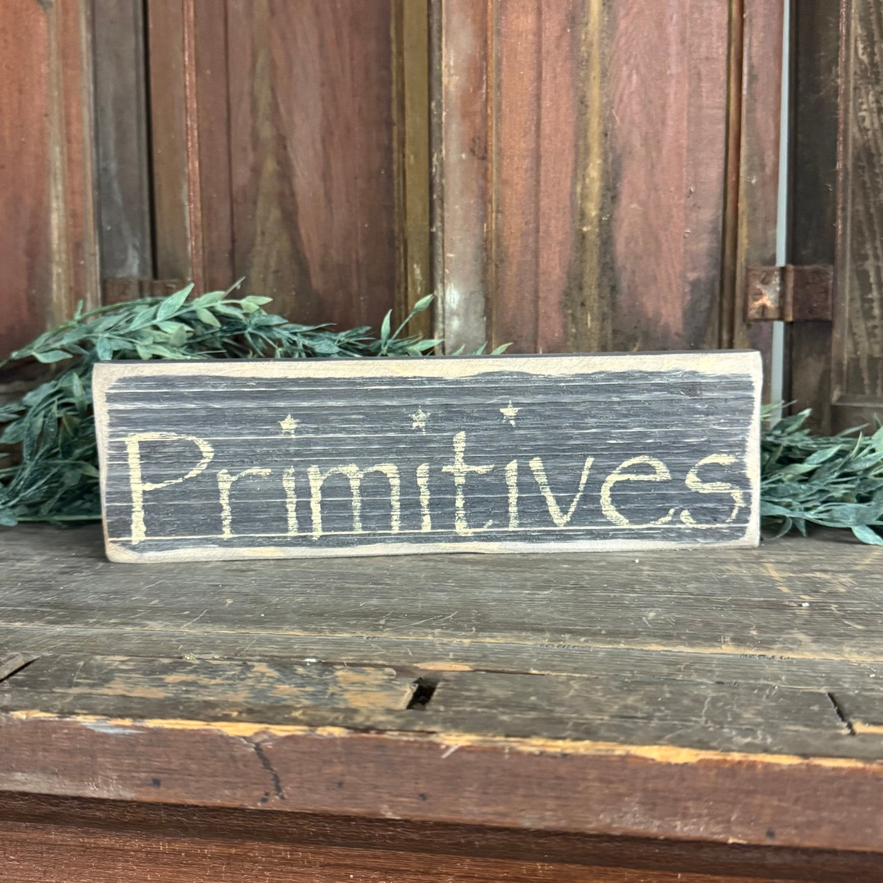 Primitives - Wooden Sign