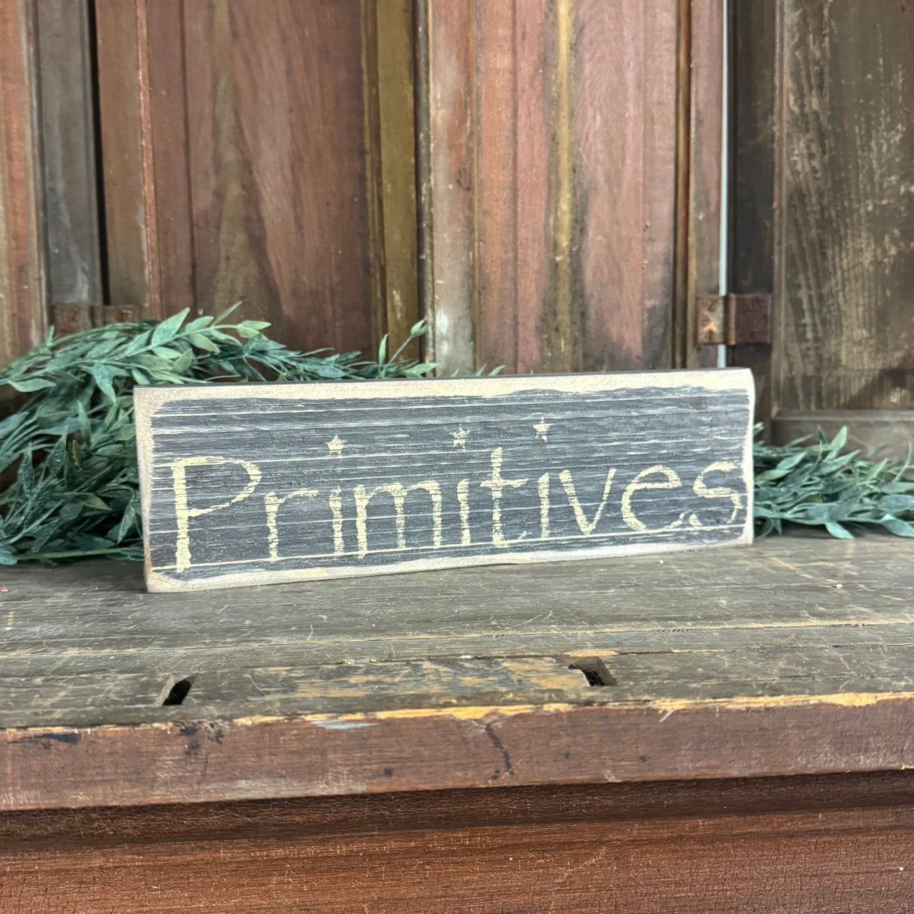 Primitives - Wooden Sign