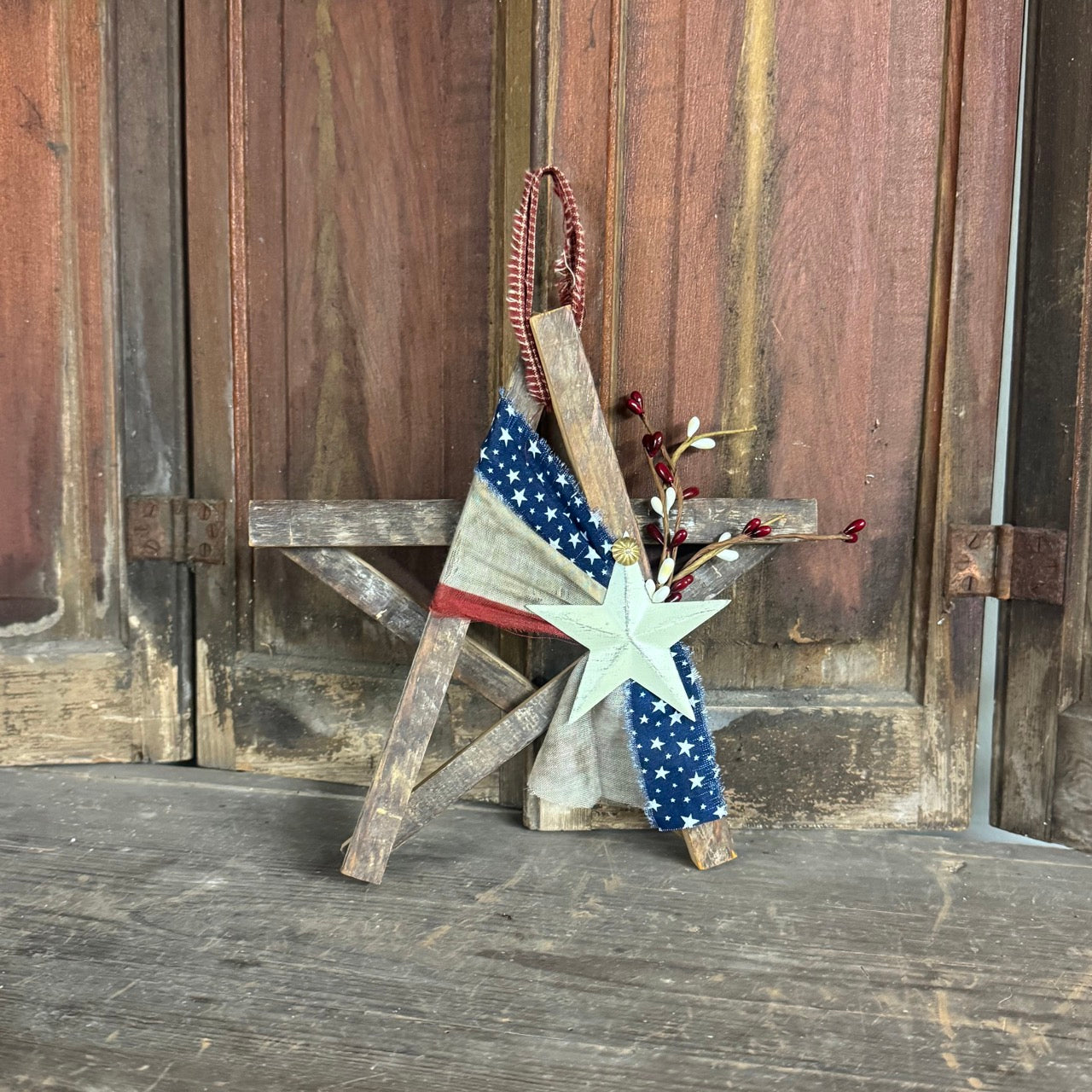 Hanging Patriotic Star