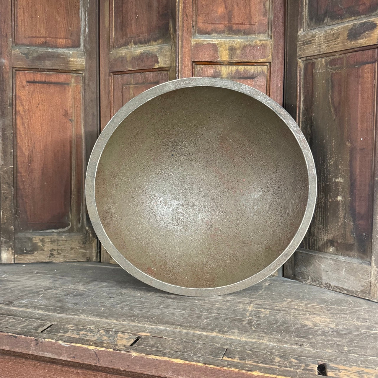 Brown Wooden Bowl - 15"