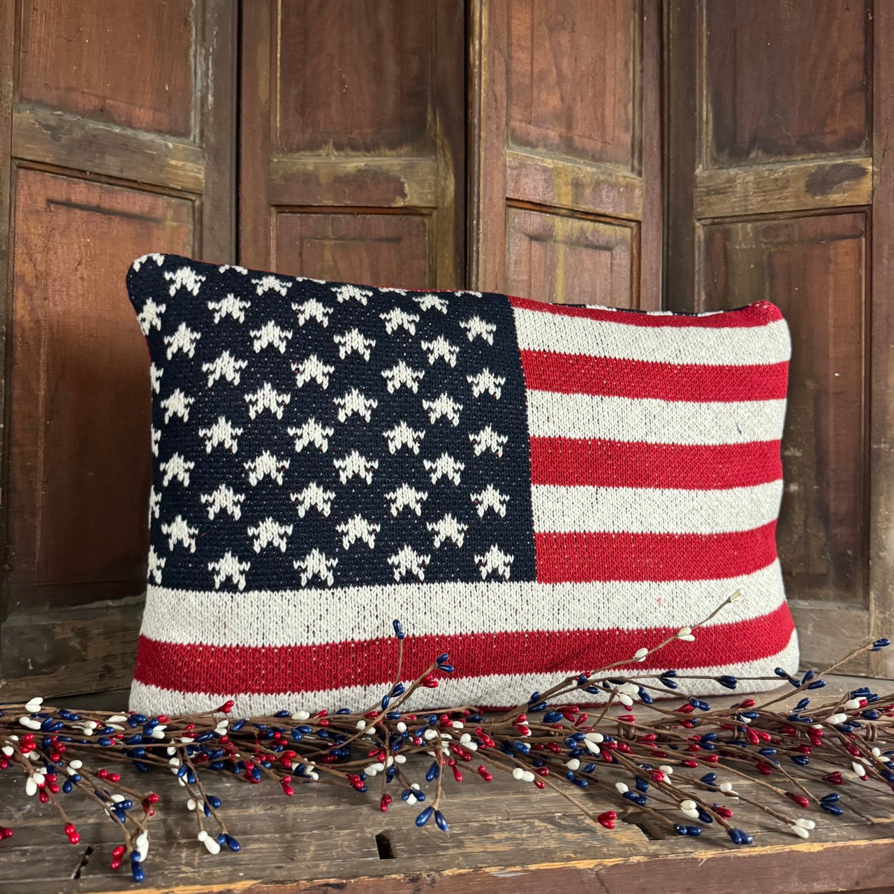 American Flag Pillow