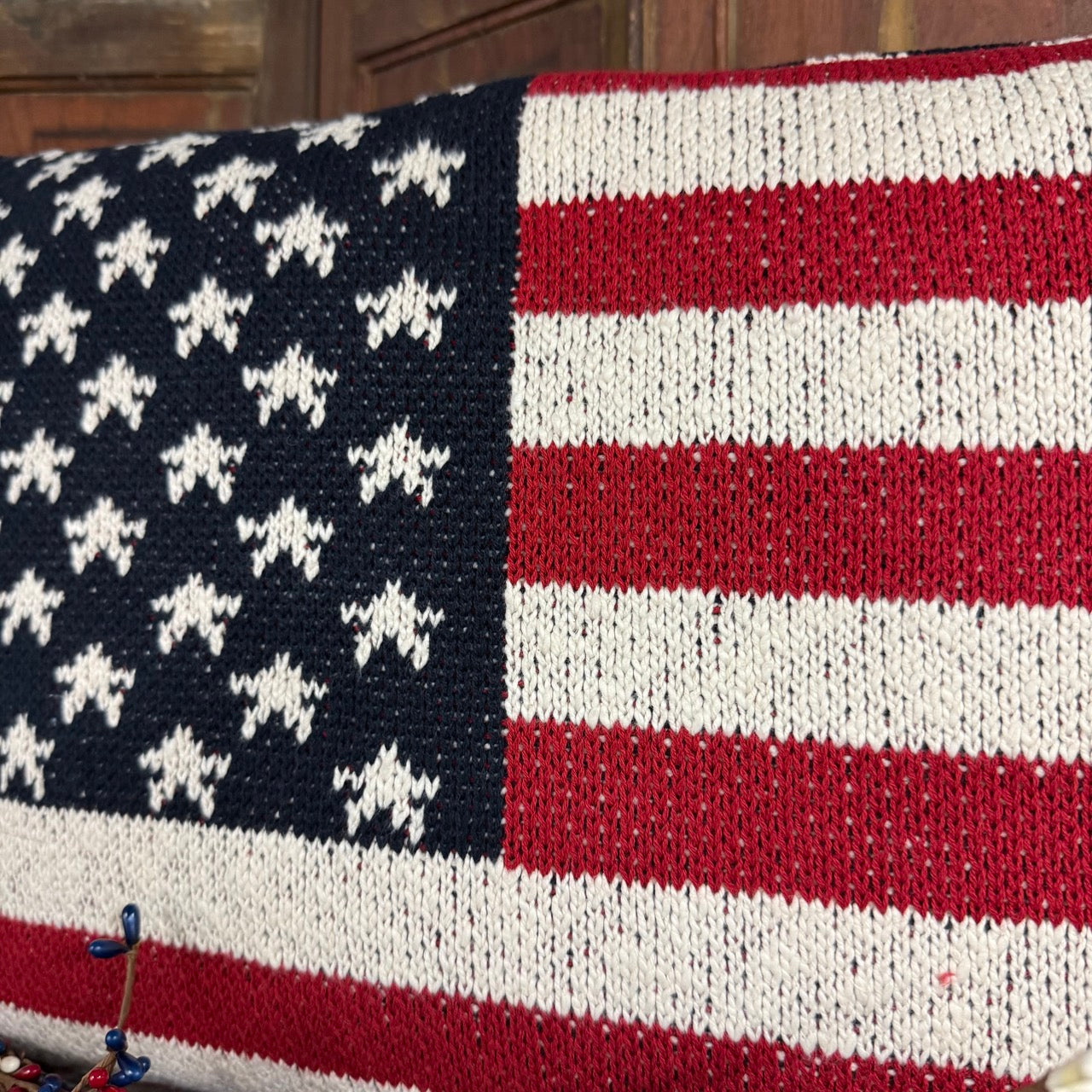 American Flag Pillow