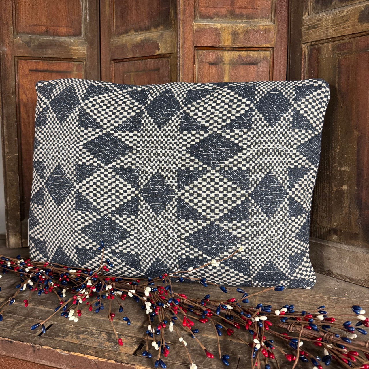 Navy Stars - Pillow