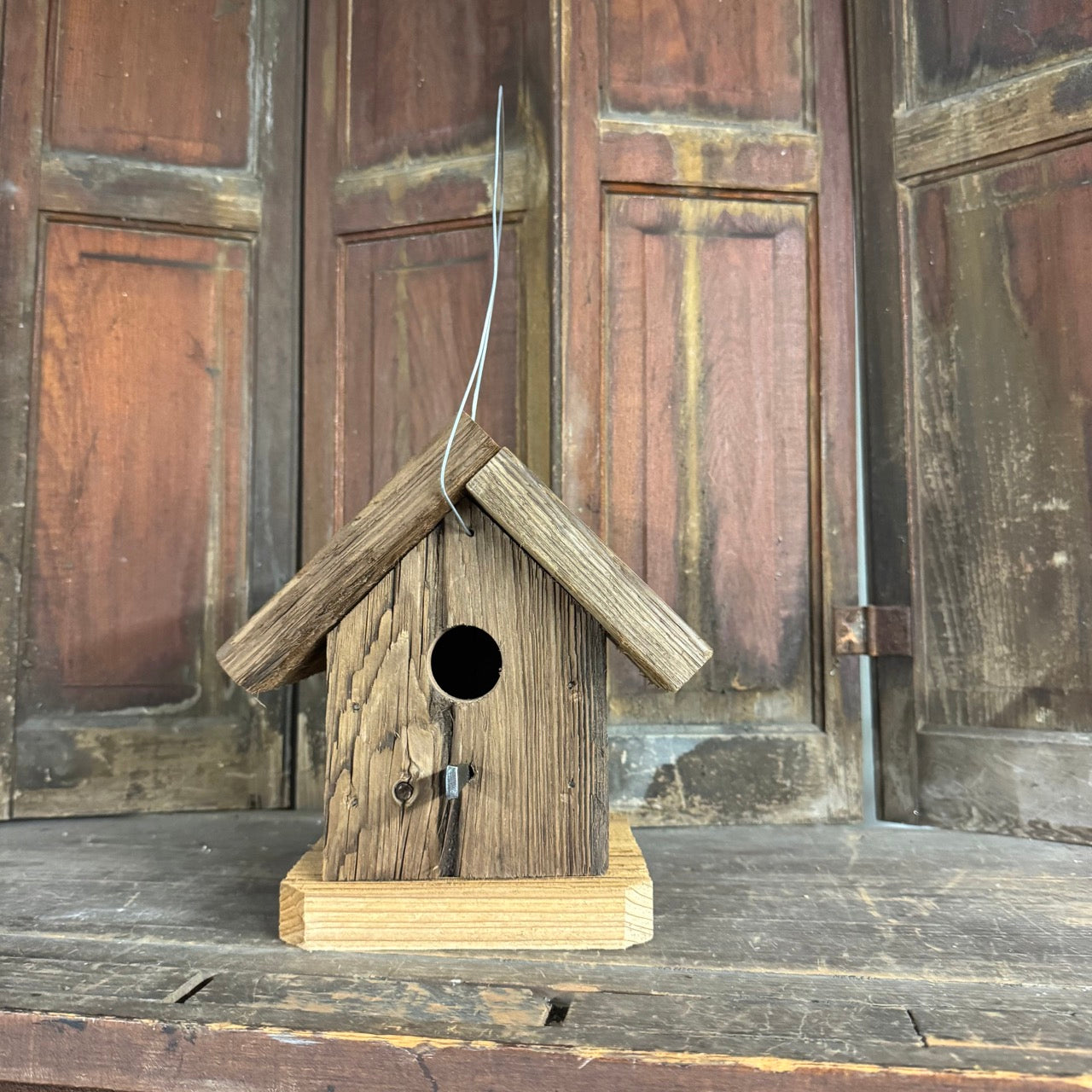 Wooden Rustic Birdhouse