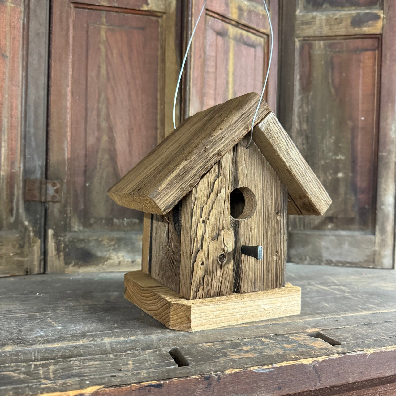 Wooden Rustic Birdhouse