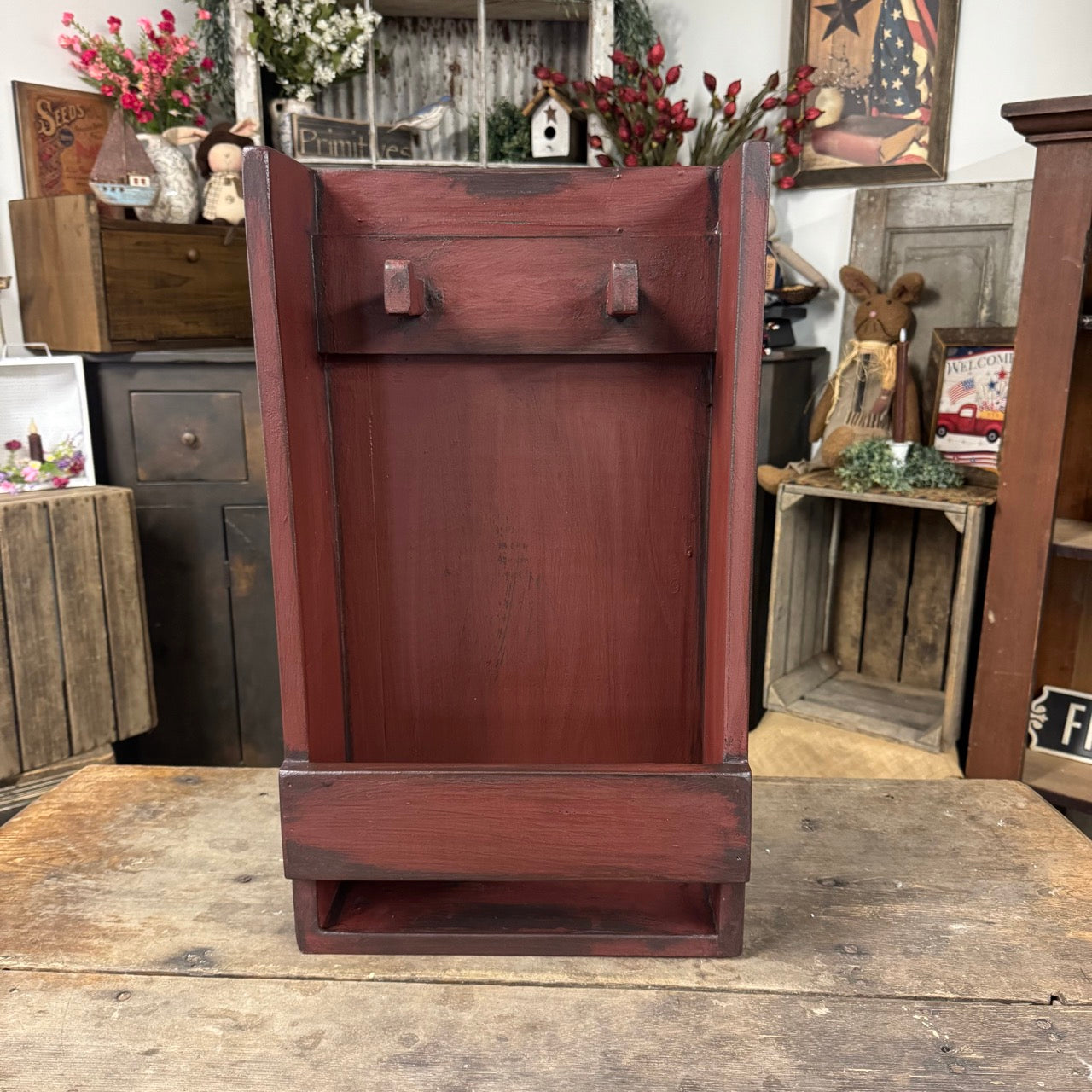 Log Cabin Wall Box -24"