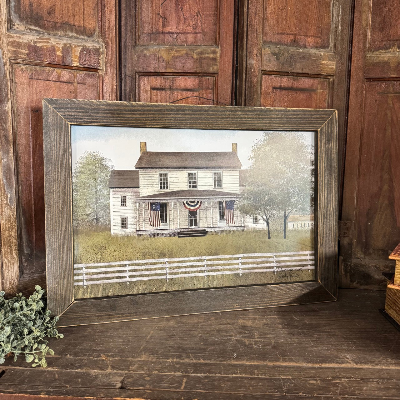 Billy Jacobs "My American Home" Framed Art
