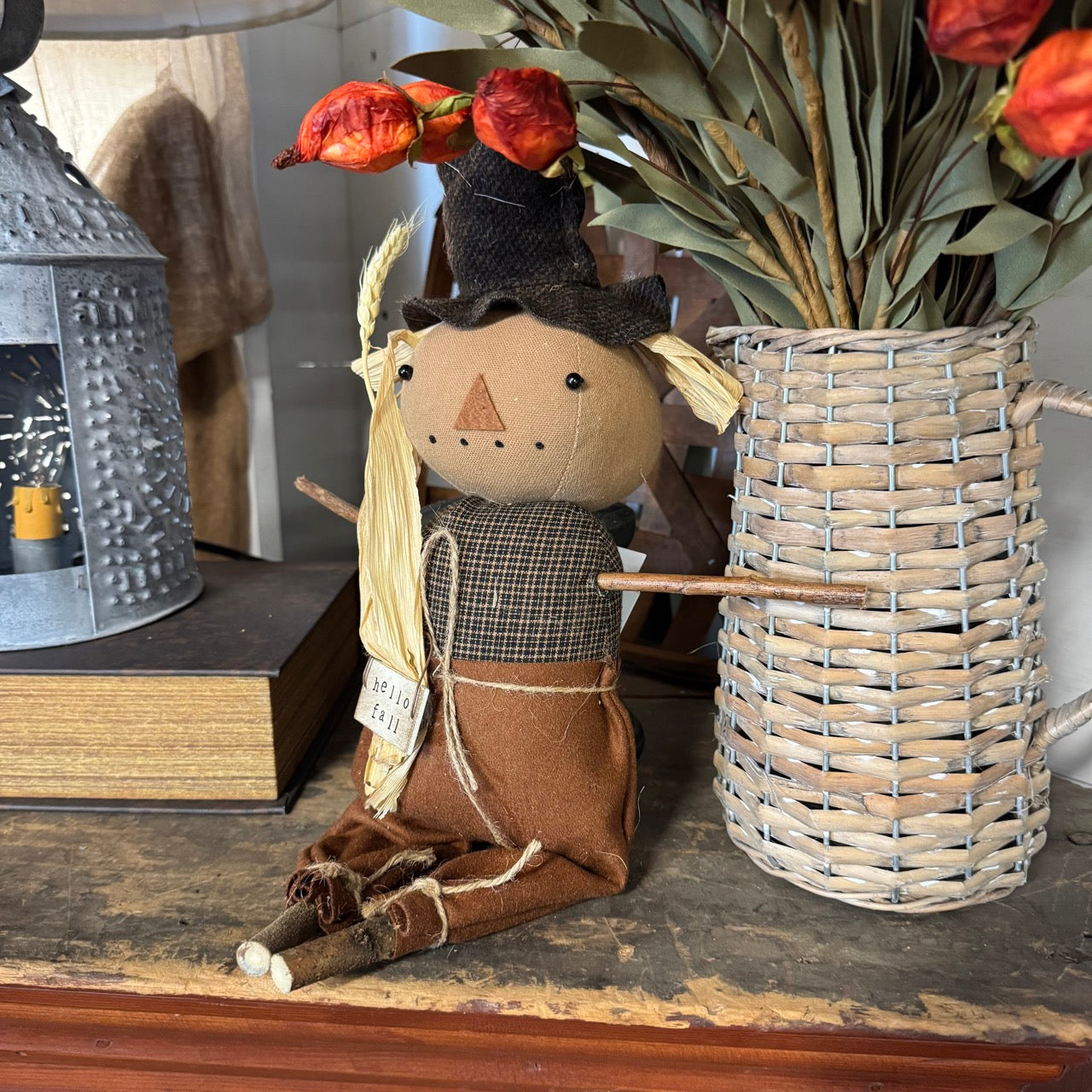 Harvey - Scarecrow Pumpkin Boy