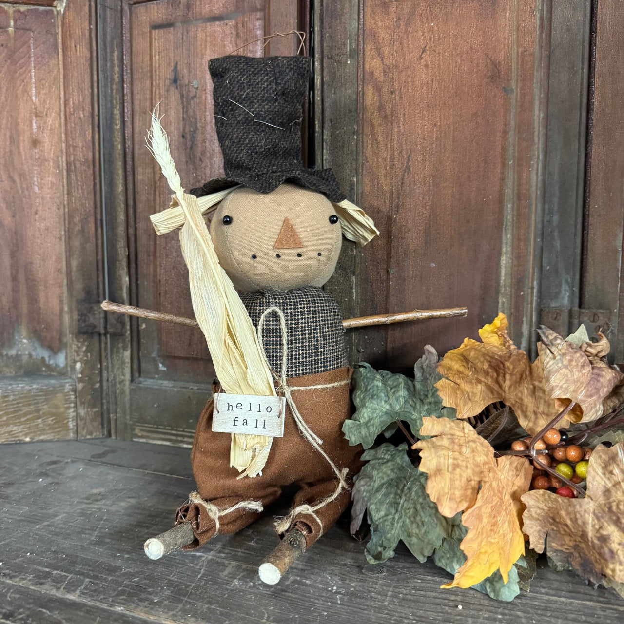 Harvey - Scarecrow Pumpkin Boy