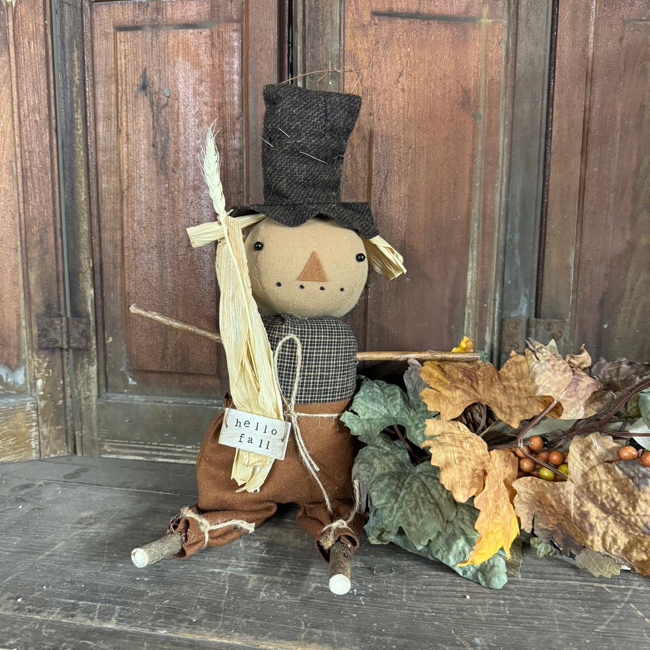 Harvey - Scarecrow Pumpkin Boy