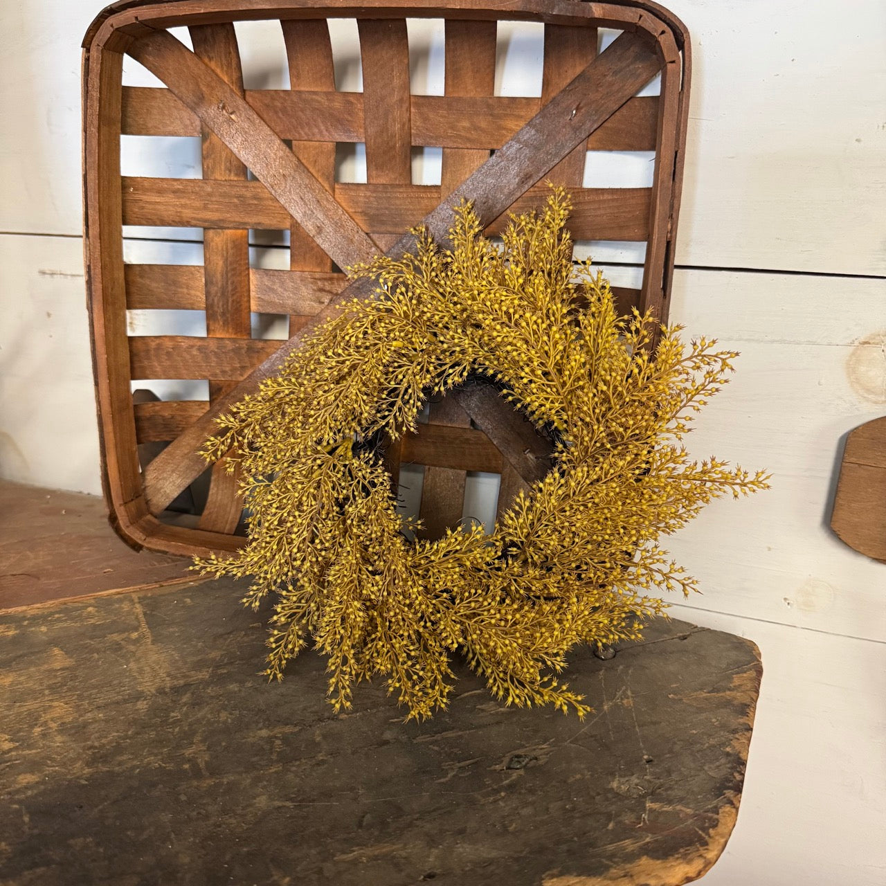 Harvest Wheat Candle Ring