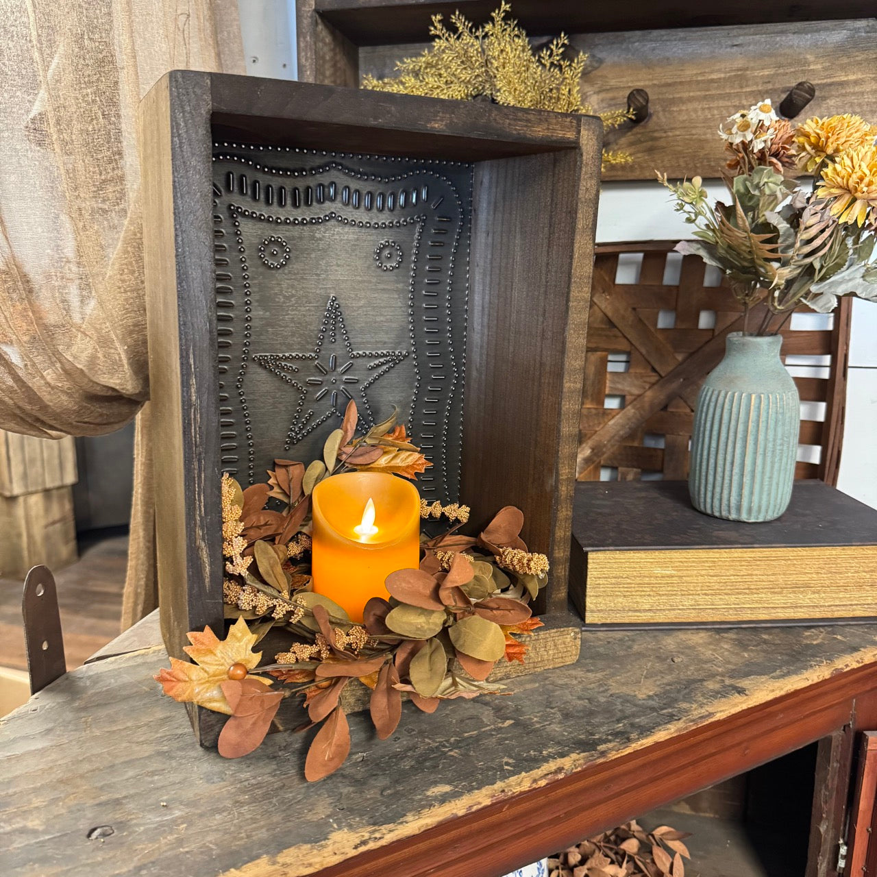 Maple Candle Ring