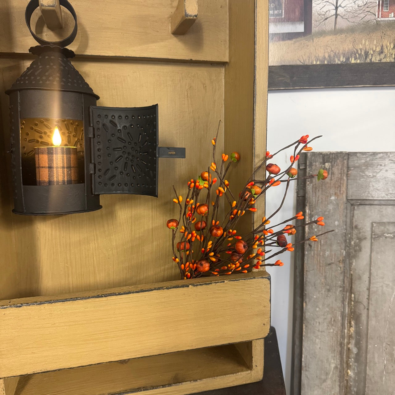Pumpkin Berry Bush - 17"