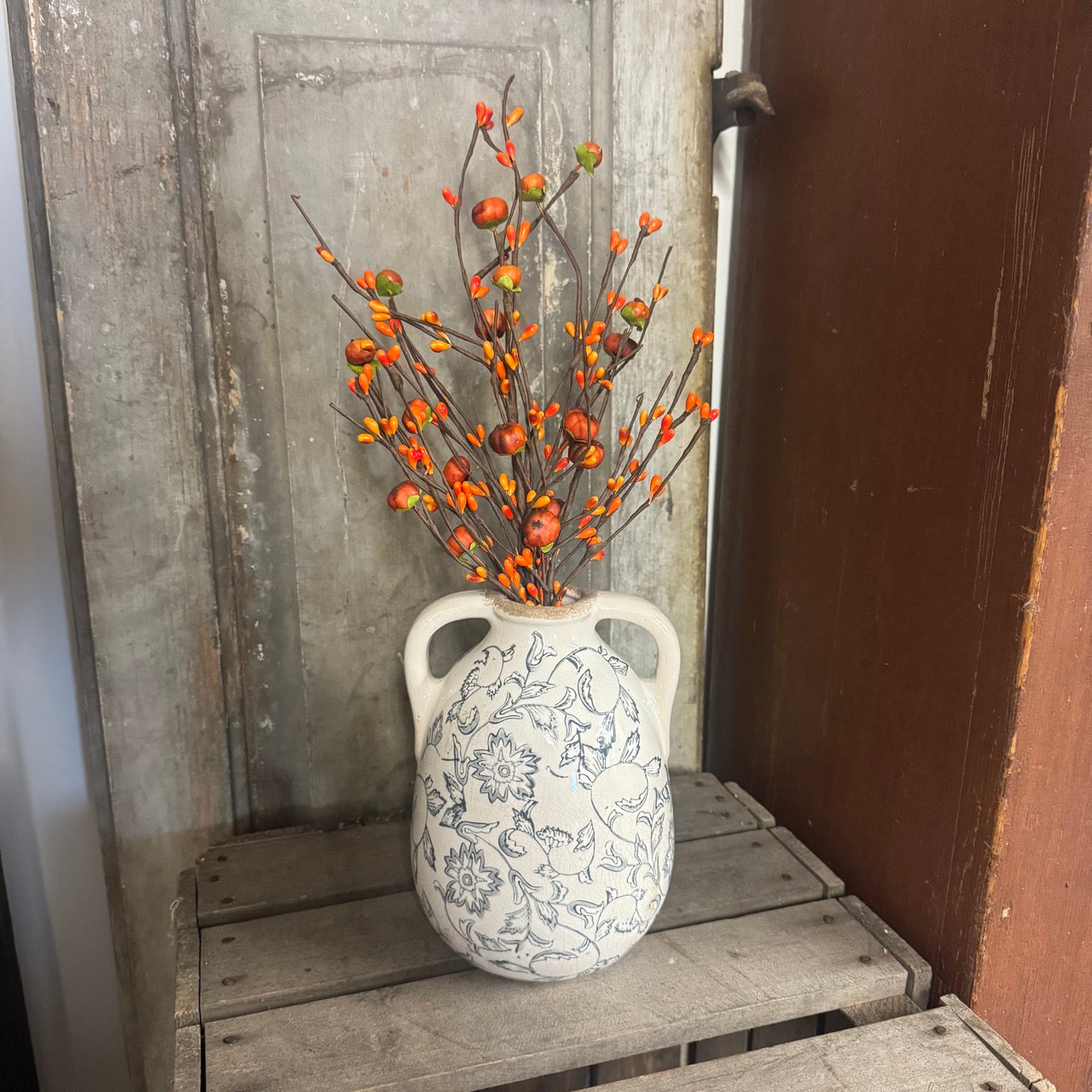 Pumpkin Berry Bush - 17"