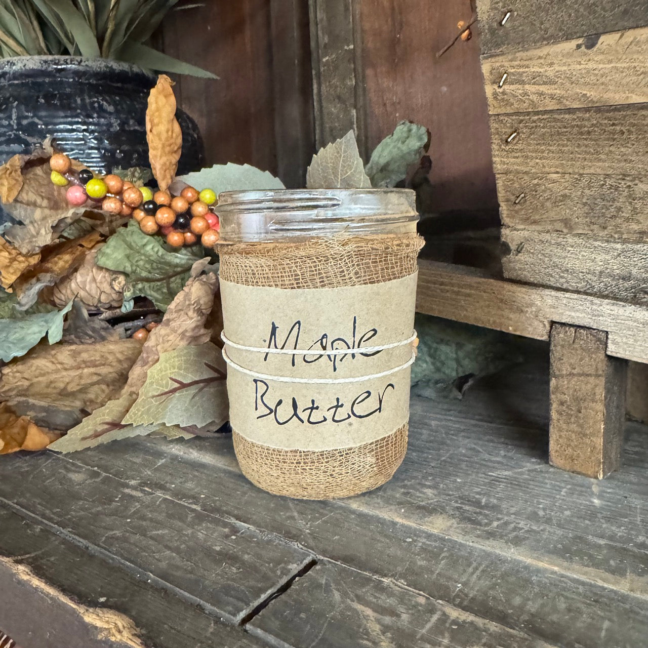 Maple Butter - 8oz. Handmade Candle