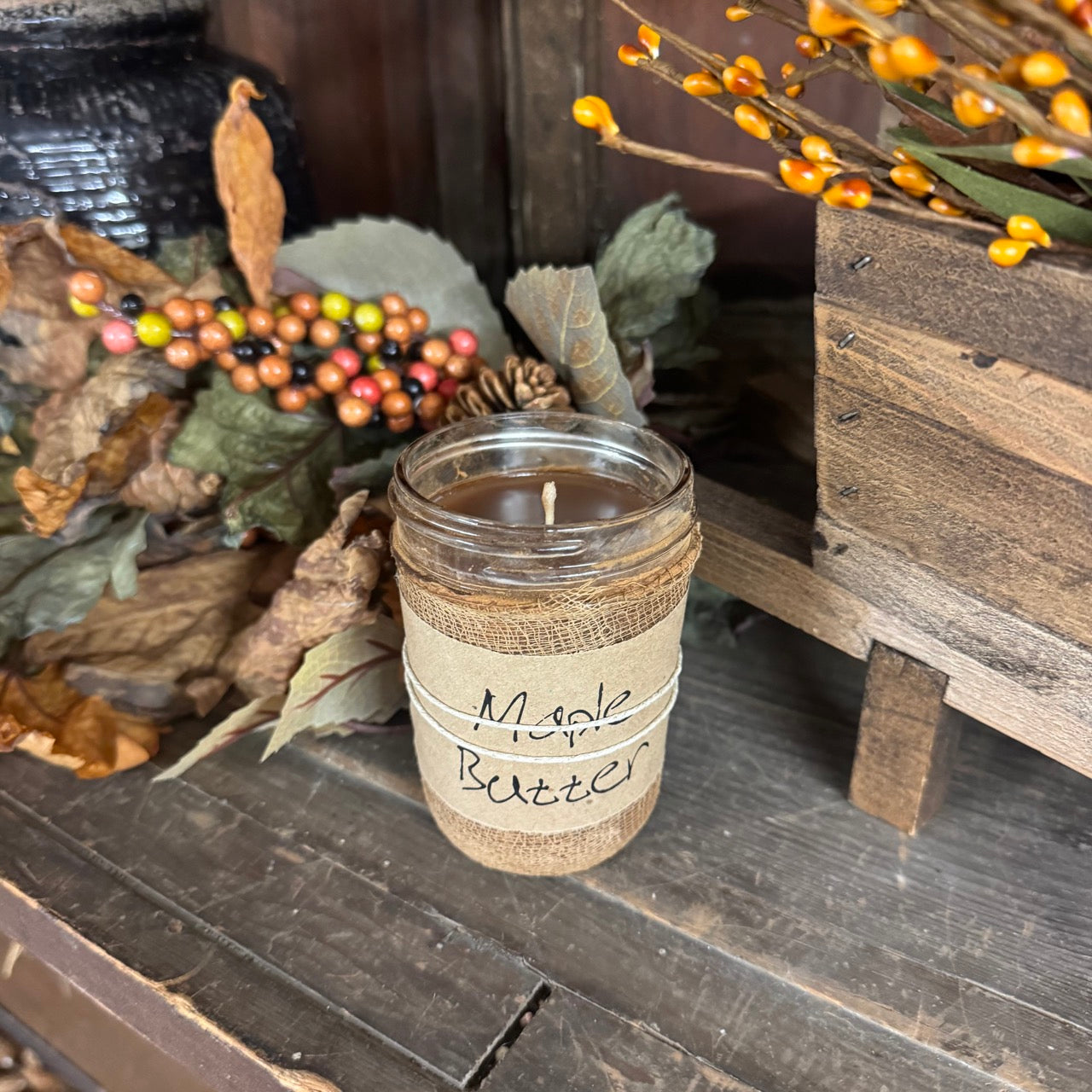 Maple Butter - 8oz. Handmade Candle