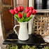 Red Tulips w/ Pitcher Set!