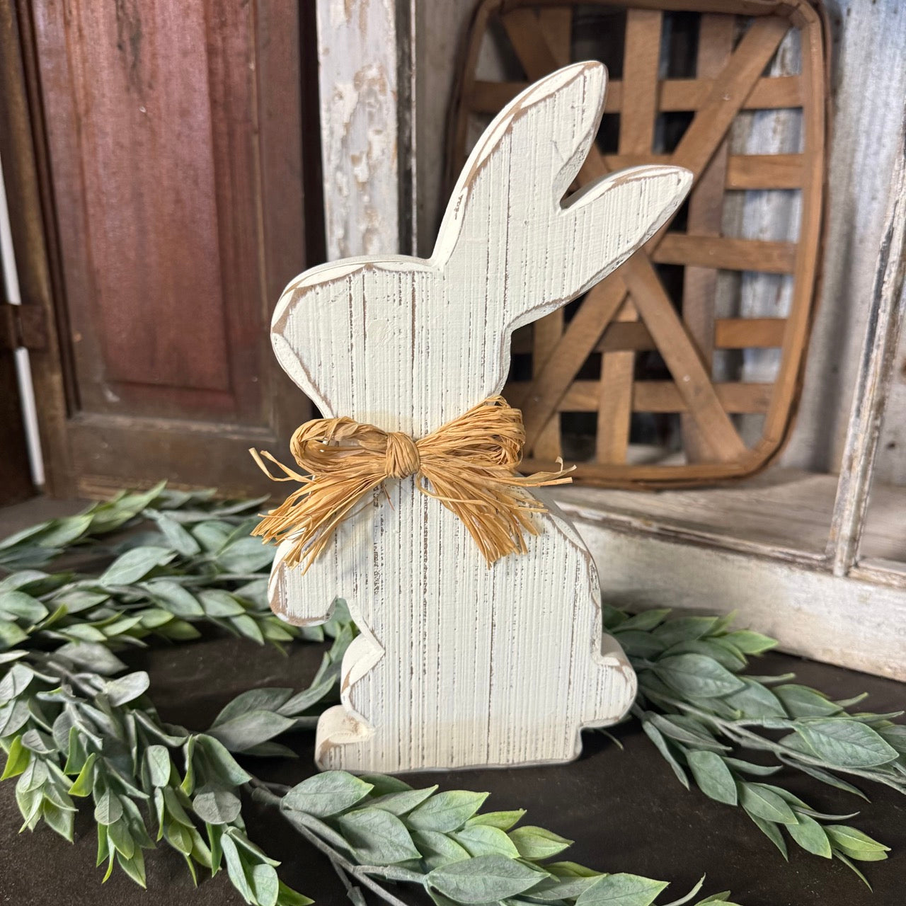 Standing Bunny - White