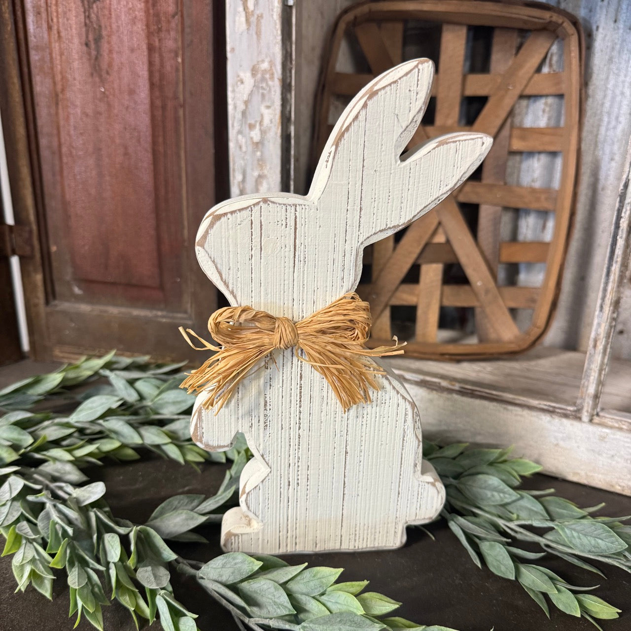 Standing Bunny - White