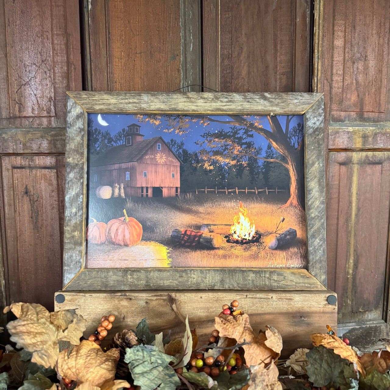 Billy Jacobs "Autumn Embers" Framed Art