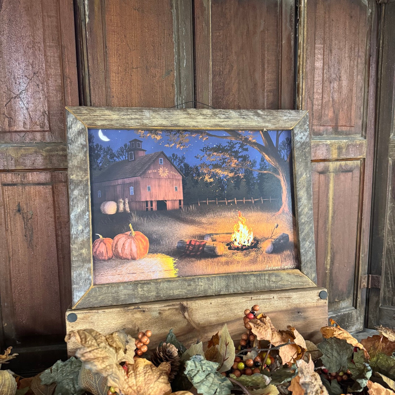 Billy Jacobs "Autumn Embers" Framed Art